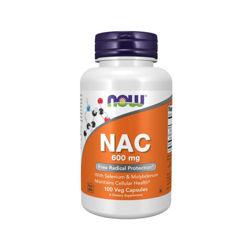 NAC 600 mg 100 Caps.