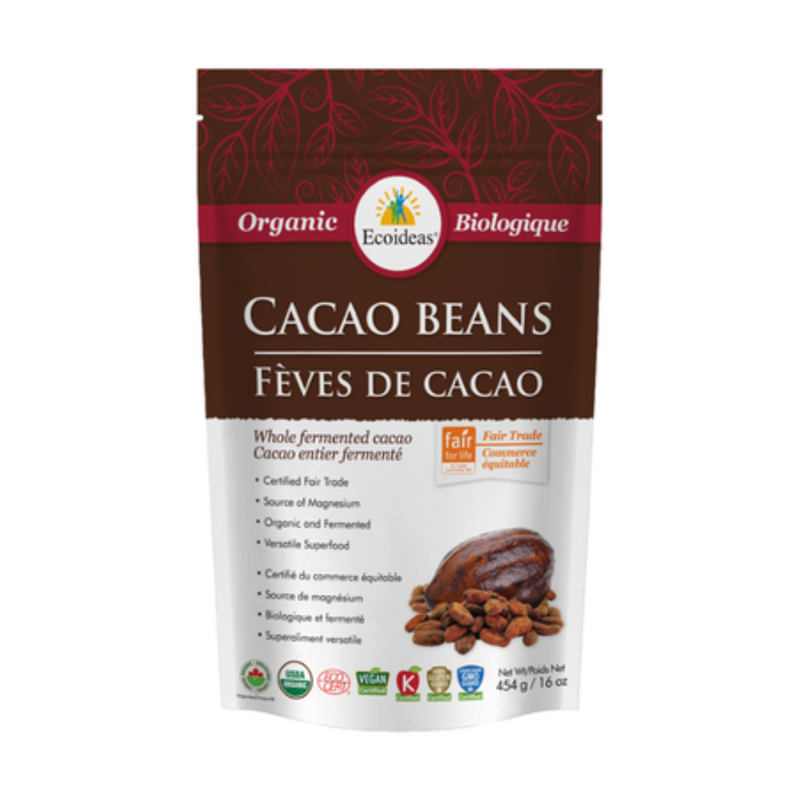 CACAO BEANS ORGANIC 227G