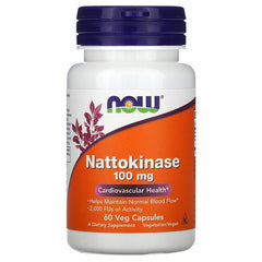 Nattokinaise 100 mg, 60 Veg Capsules