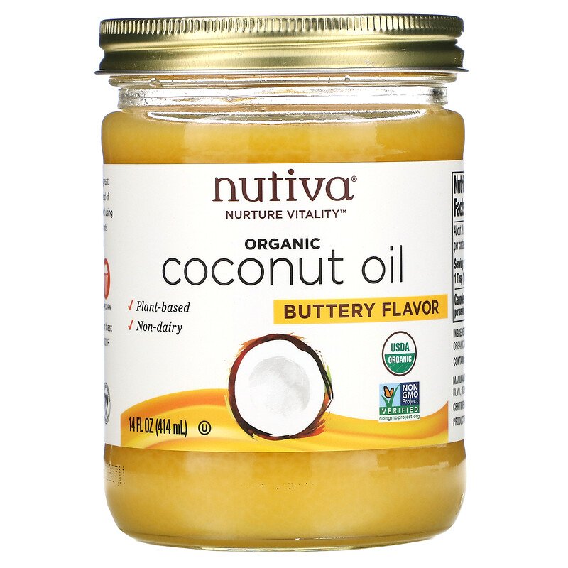 Coconut Oil Butter Nutiva 414mL