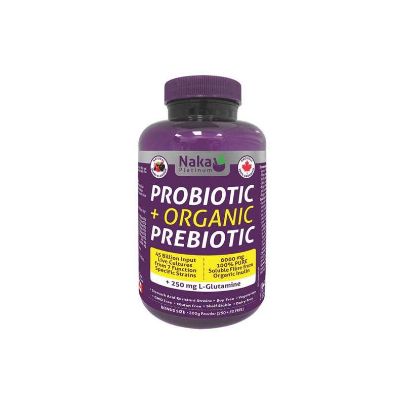 Platinum Probiotic + Organic Prebiotic – 300g Powder