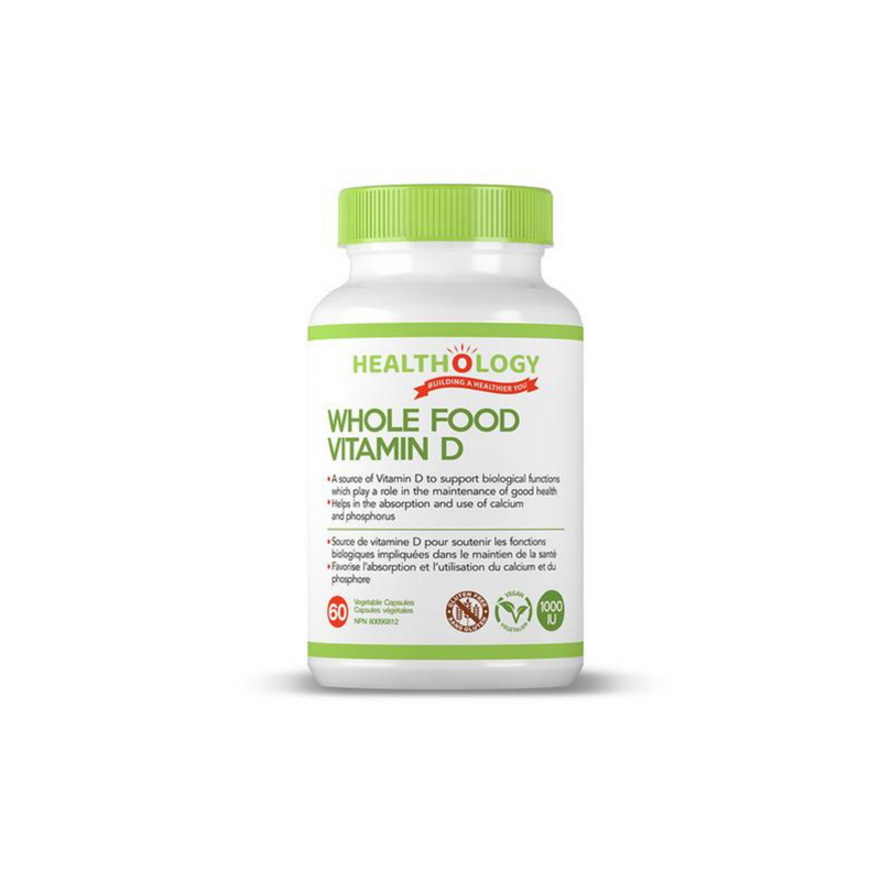 Whole Food Vitamin D 1000iu 60'S
