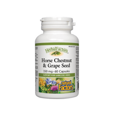 HORSE CHESTNUT & GRAPESEED 350MG 60 CAPSULES