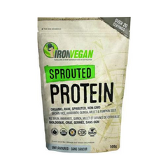 IRON VEGAN sprouted protein Unflvrd 500g