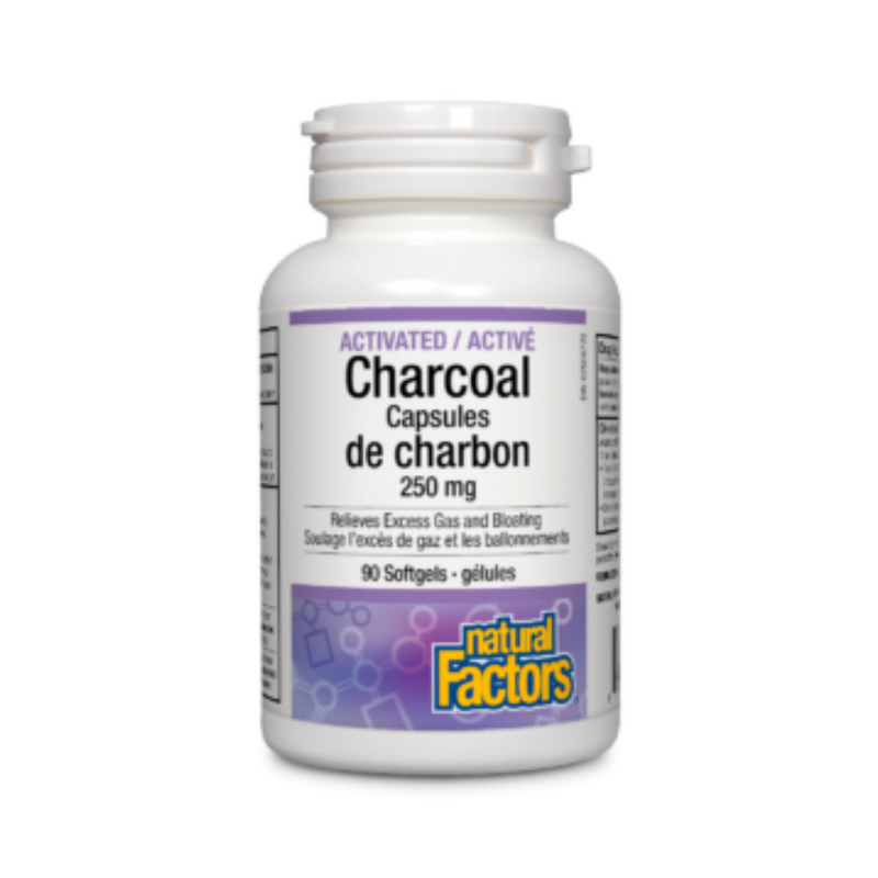 Activated Charcoal 250mg 90 SG