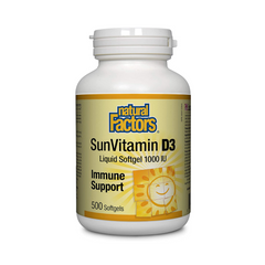 Vitamin D3 1000 IU 500 SG