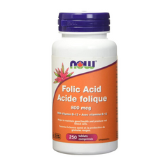 Folic Acid 800mcg Tablets, 250 tablets