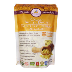 CACAO BUTTER DROPS 227G ORGANIC